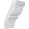 Ekena Millwork 5-in. W x 6-in. D x 10-in. H Valencia Architectural Grade PVC Knee Brace BRCP05X06X10VAL - alternate 1